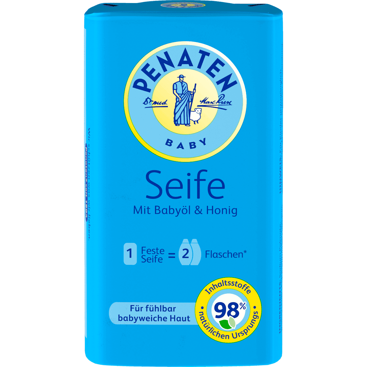 Penaten Savon solide avec Huile bébé & miel, 90 g — منتج ألماني أصلي في المغرب