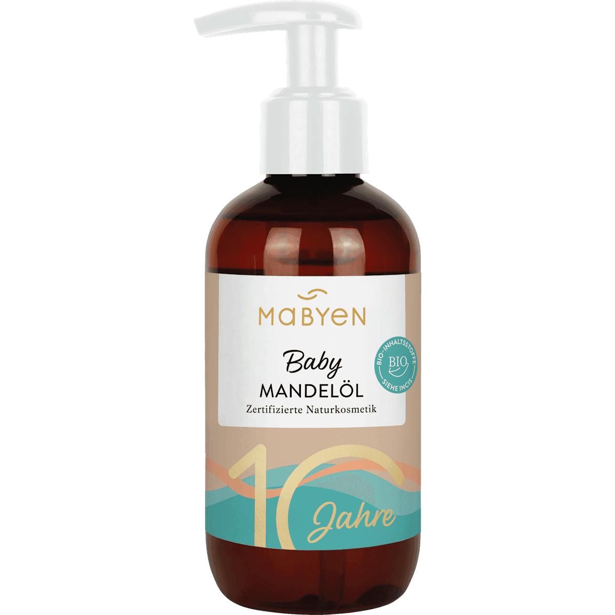 Mabyen Huile bébé amande ultra sensible, 200 ml — produit allemand authentique au Maroc