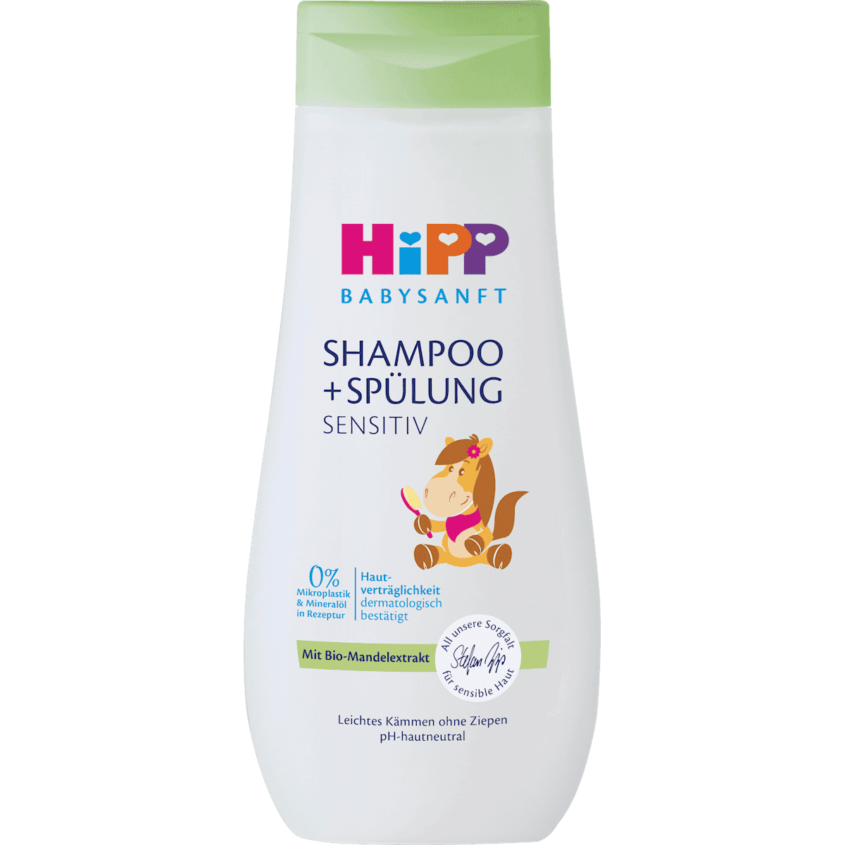 HiPP Babysanft Baby Shampoo & conditioner sensitiv, 200 ml — authentic German product in Morocco