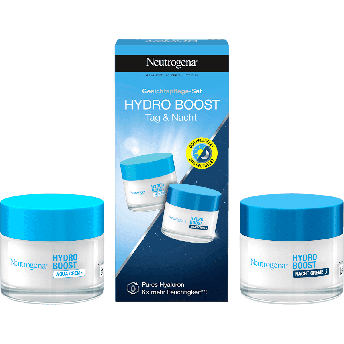 Neutrogena Coffret soin visage Hydro Boost 2 pièces, 1 pièce — produit allemand authentique au Maroc