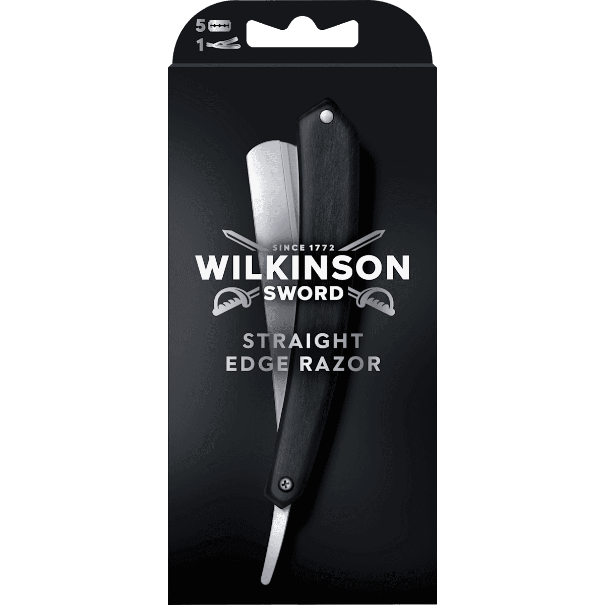 Wilkinson Sword Coupe-chou Classic Straight Edge, 1 pièce — produit allemand authentique au Maroc