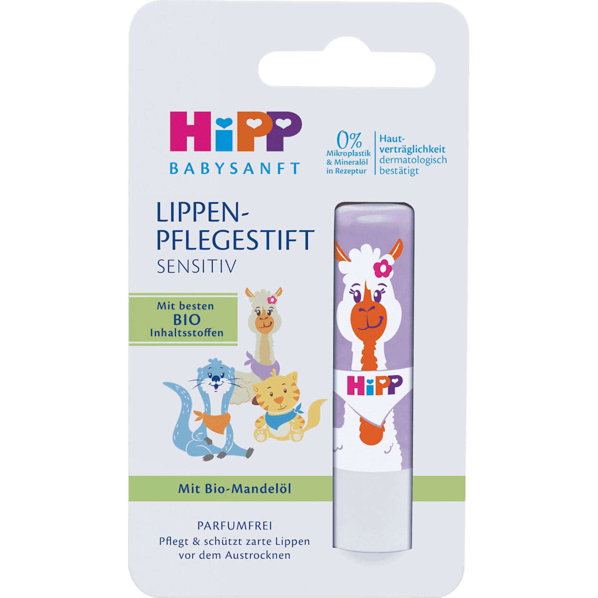 HiPP Babysanft Soin des lèvres sensitiv, 4,8 g (HiPP Babysanft Lippenpflege sensitiv, 4,8 g) — منتج ألماني أصلي في المغرب