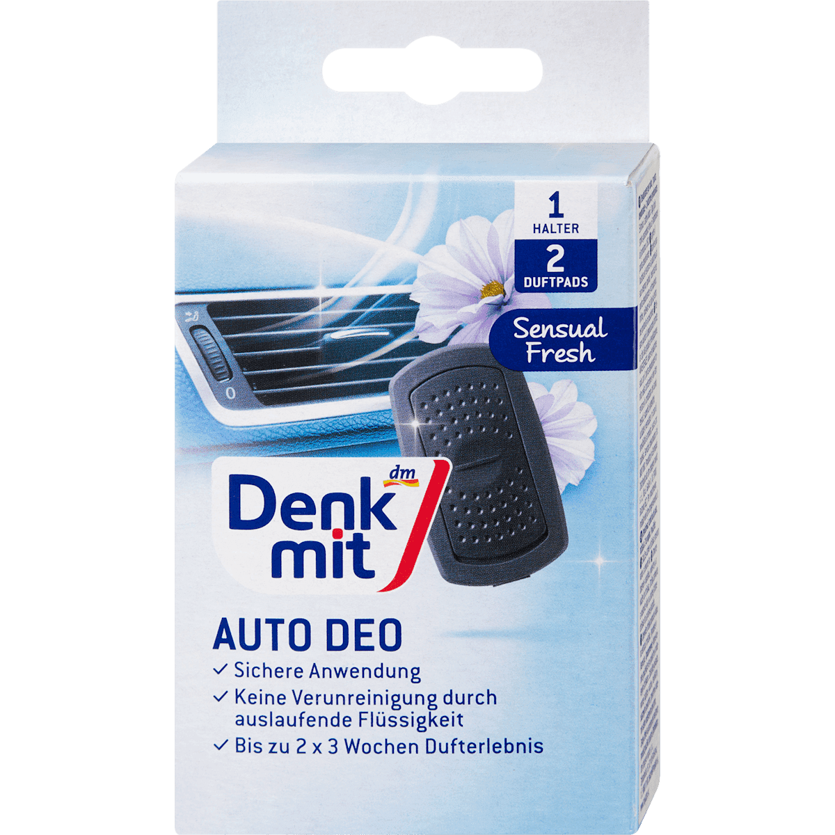 Denkmit Auto Deo Sensual Fresh, 2 pièces — منتج ألماني أصلي في المغرب
