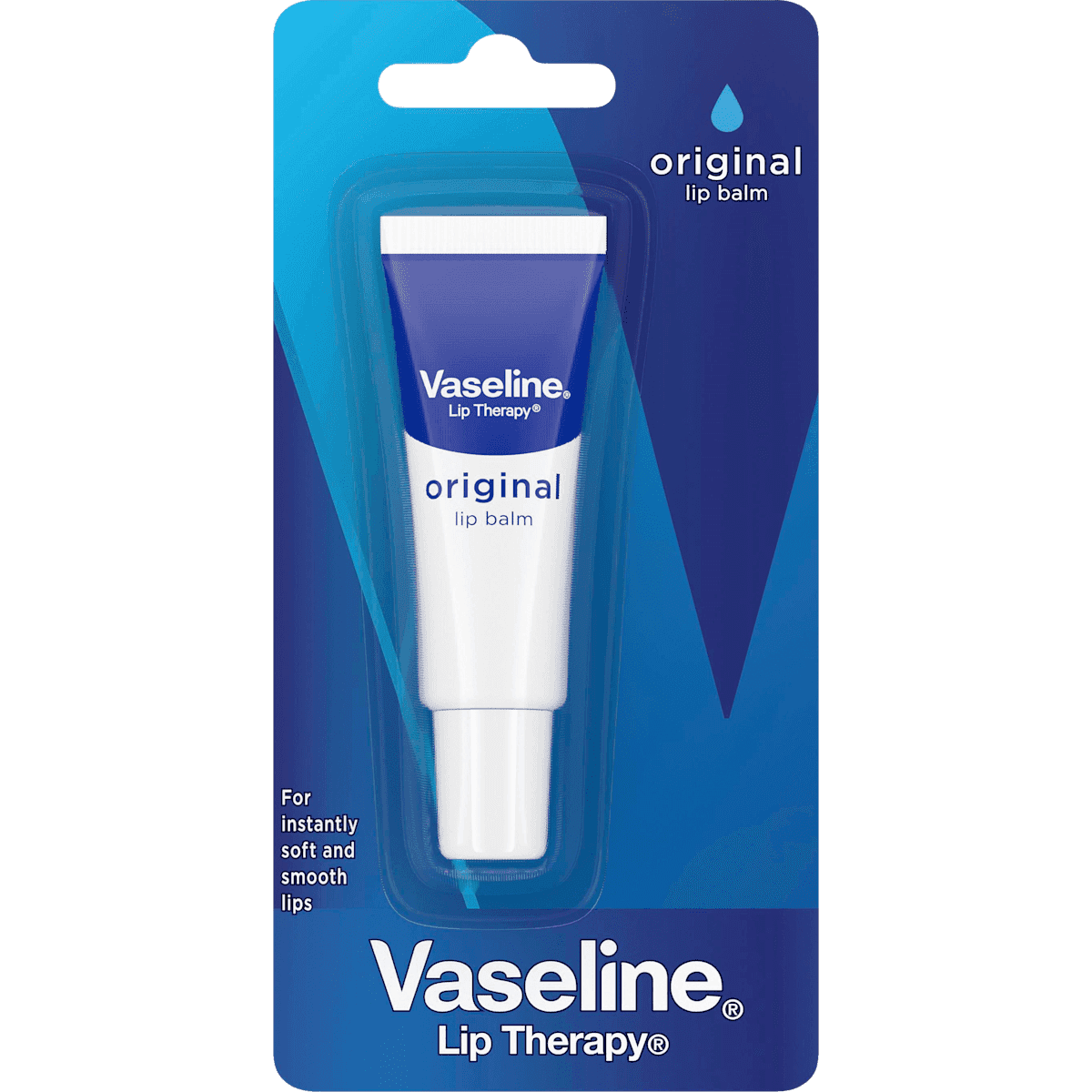 Vaseline Soin des lèvres Original, 10 g (Vaseline Lippenpflege Original, 10 g) — produit allemand authentique au Maroc
