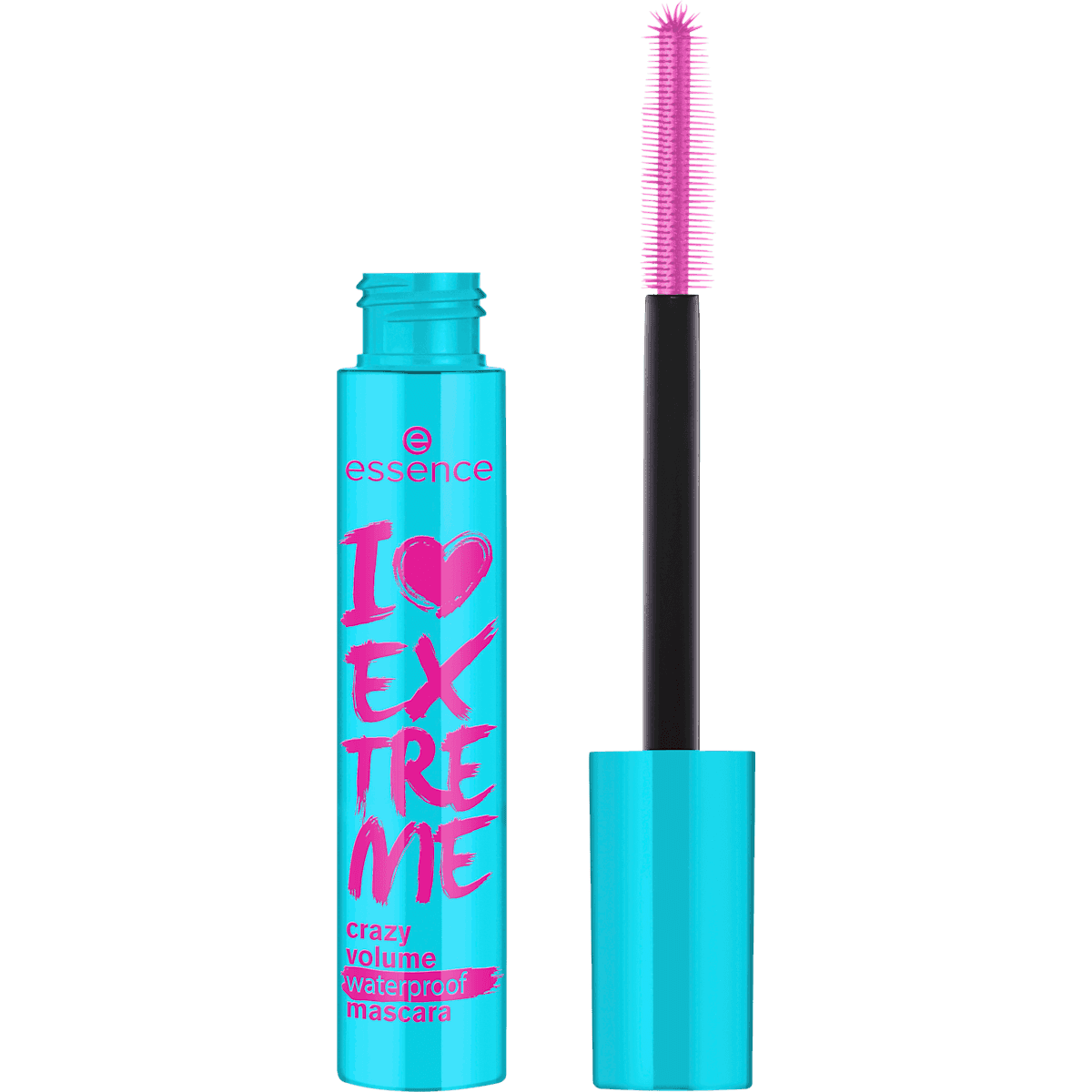 essence Mascara I Love Extreme Crazy Volume Waterproof, 12 ml — authentic German product in Morocco
