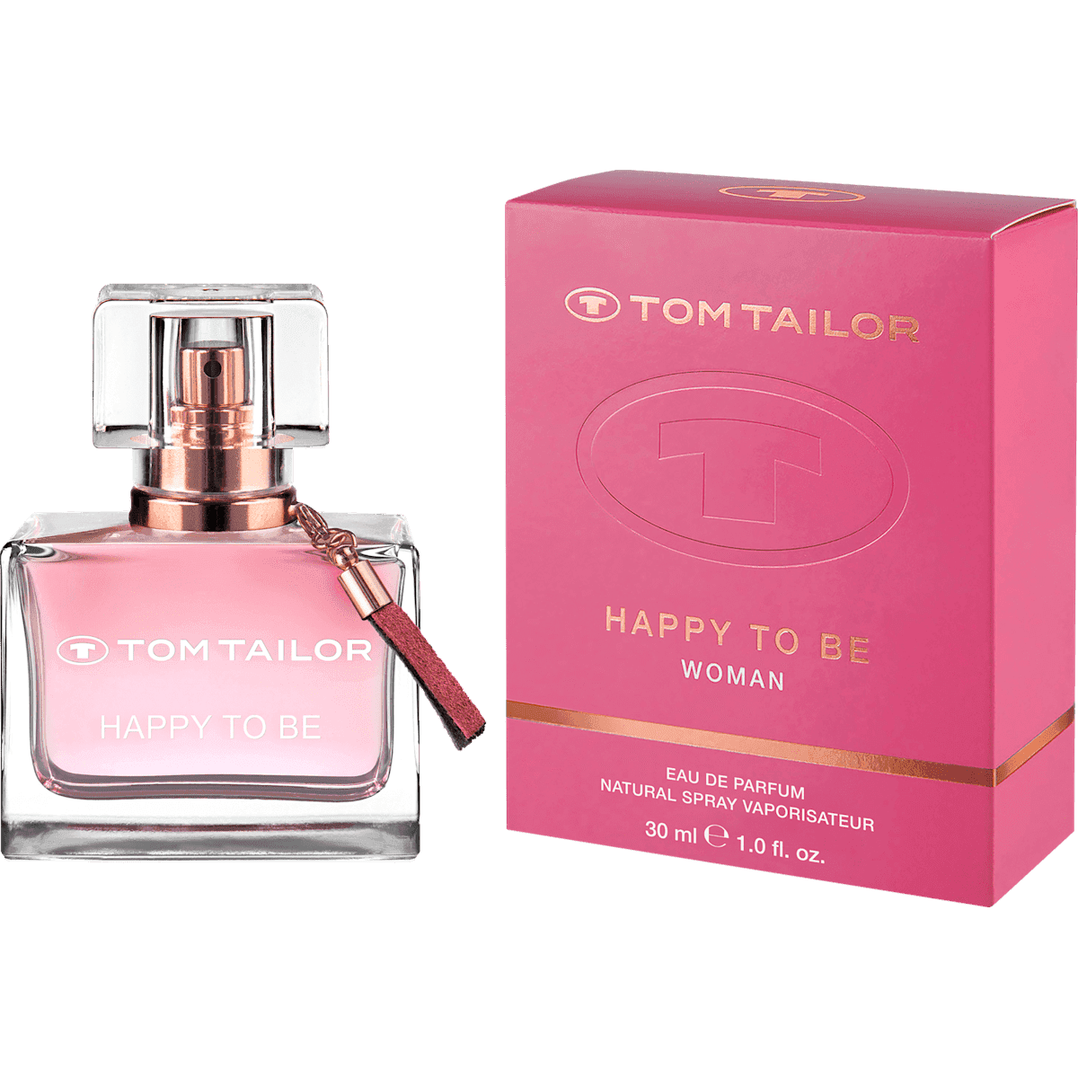 TOM TAILOR Happy to be woman Eau de Parfum, 30 ml — produit allemand authentique au Maroc
