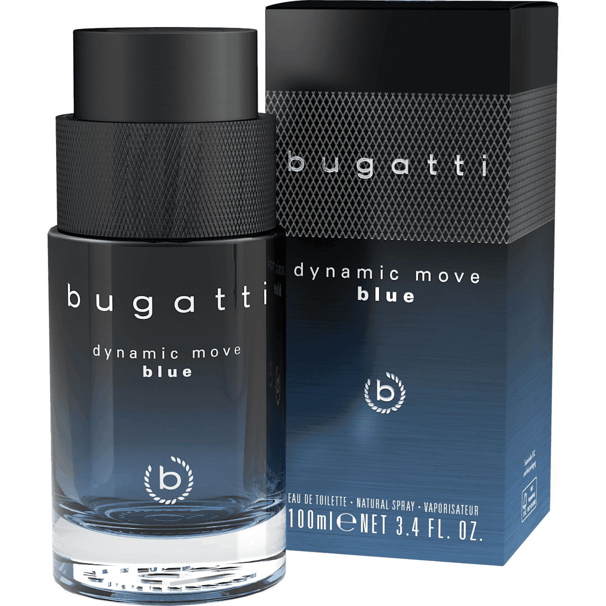 bugatti Dynamic Move Blue Eau de Toilette, 100 ml — منتج ألماني أصلي في المغرب