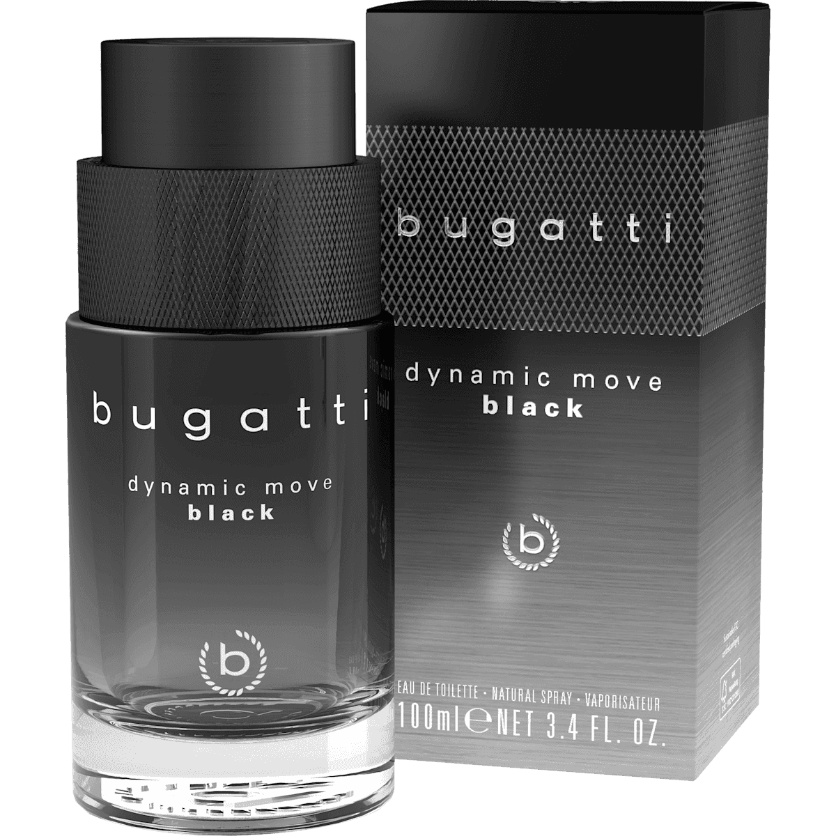 bugatti Dynamic Move Black Eau de Toilette, 100 ml — منتج ألماني أصلي في المغرب
