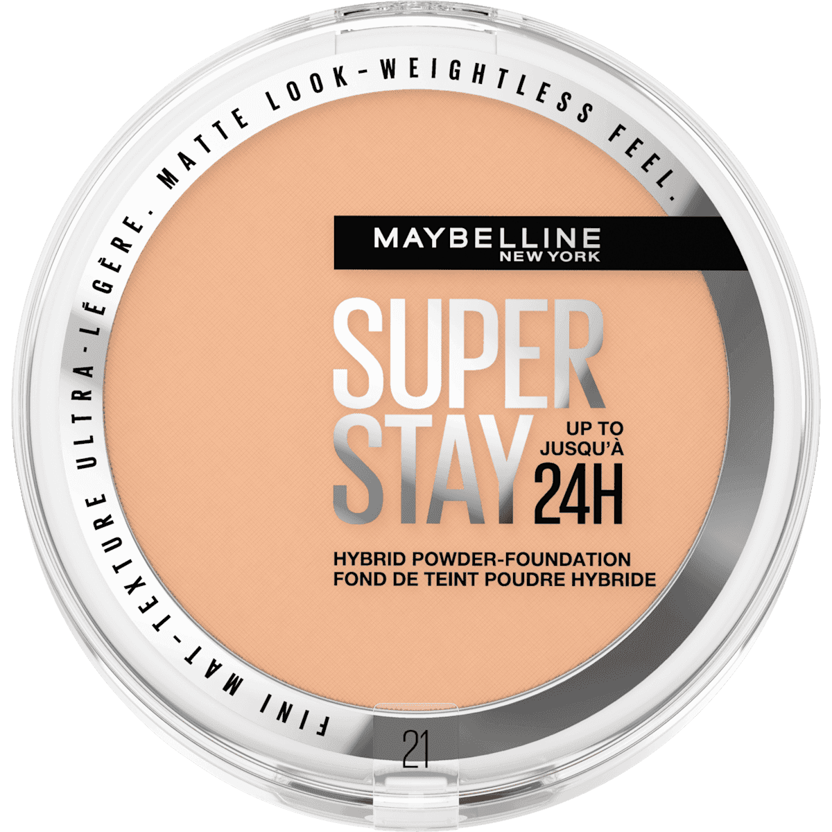 MAYBELLINE NEW YORK Foundation Poudre 24h Super Stay Hybrides, 9 g — منتج ألماني أصلي في المغرب