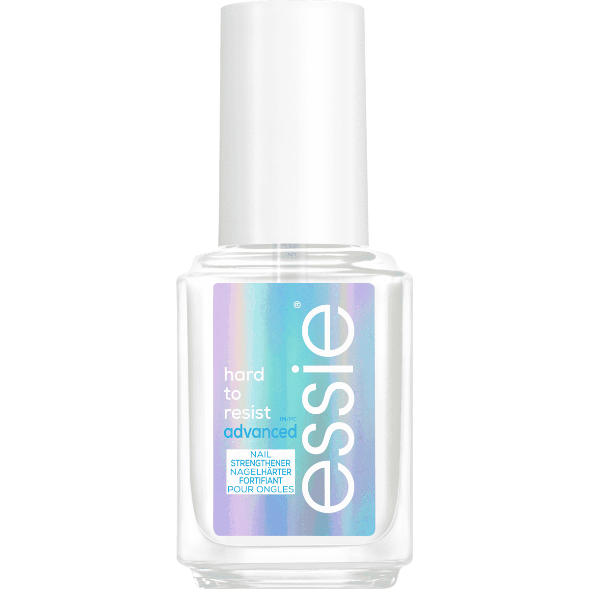 essie Durcisseur d'ongles Hard To Resist Advanced Nail Strengthener, 13,5 ml — produit allemand authentique au Maroc