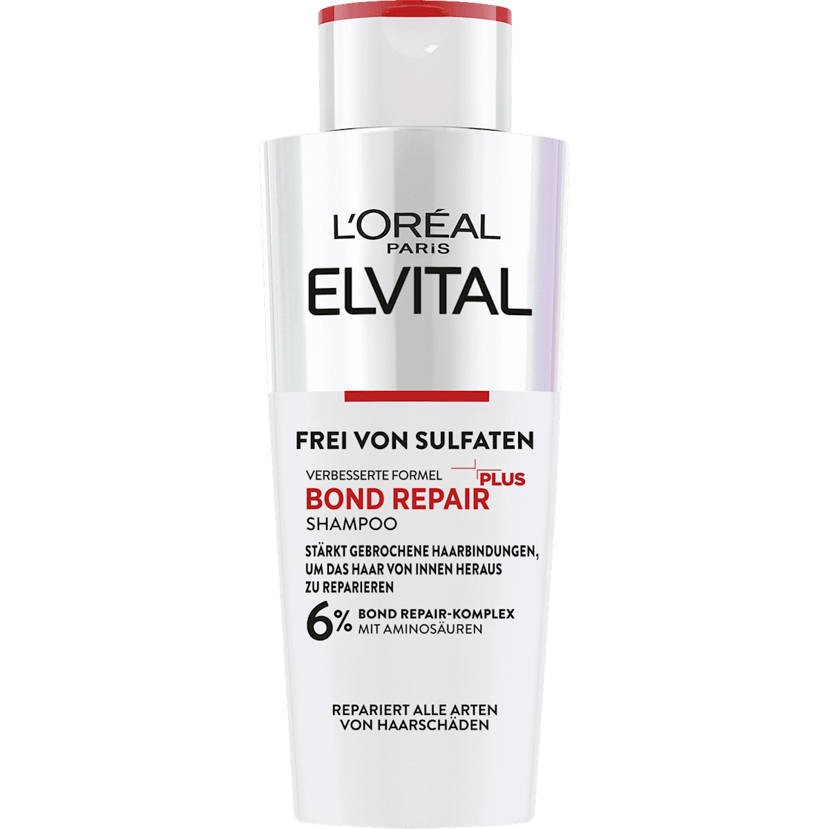 L'ORÉAL PARiS ELVITAL Shampoo Bond Repair anti-dommages capillaires, 200 ml (L'ORÉAL PARiS ELVITAL Shampoo Bond Repair Anti-Haarschäden, 200 ml) — authentic German product in Morocco