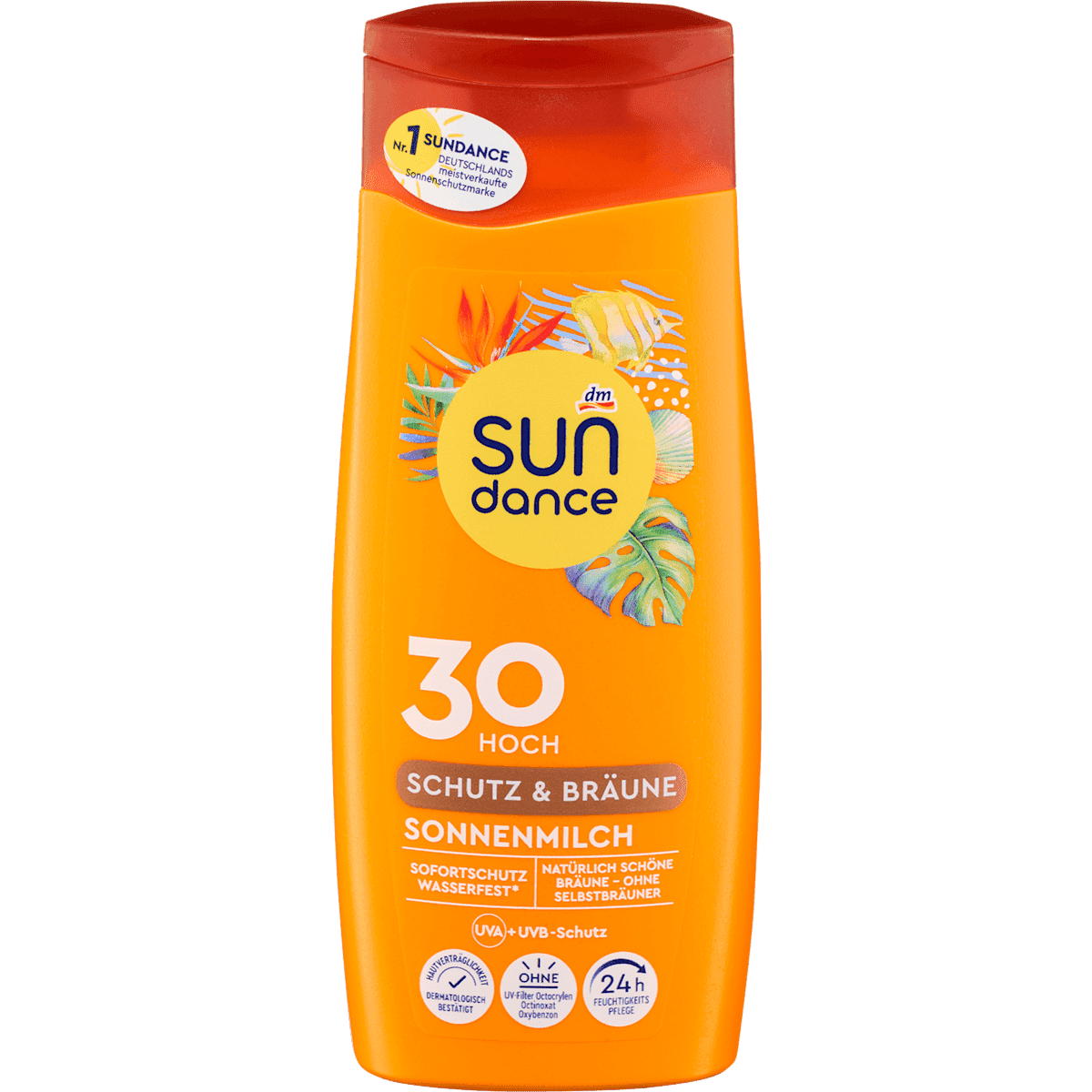 SUNDANCE Lait solaire Protège & Bronze, LSF 30, 200 ml (SUNDANCE Sonnenmilch Schutz & Bräune, LSF 30, 200 ml) — منتج ألماني أصلي في المغرب