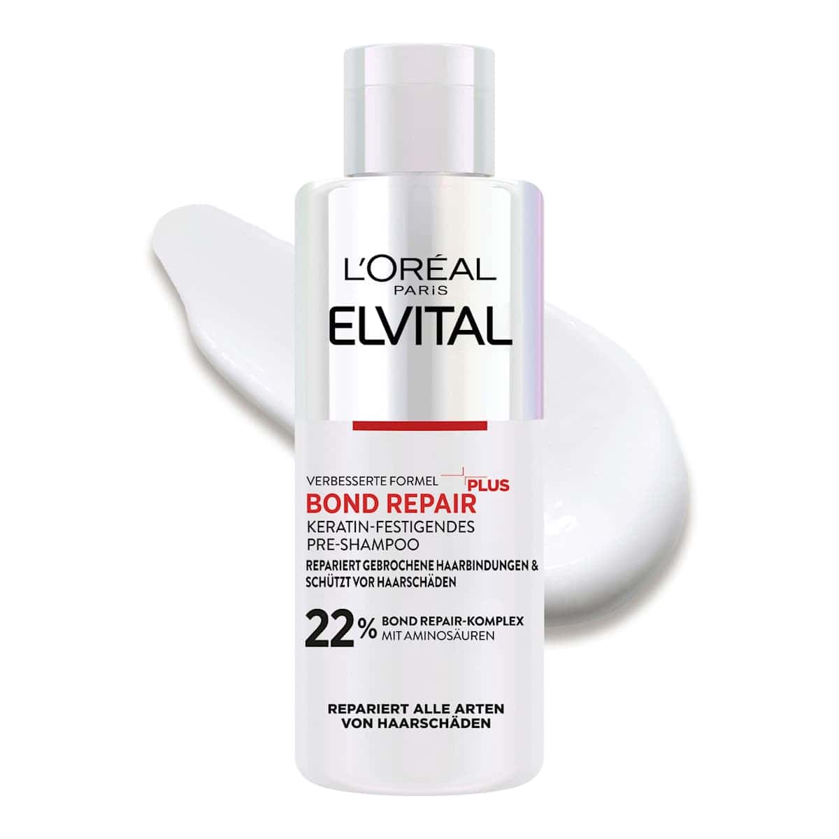 L'ORÉAL PARiS ELVITAL Pre-Shampoo Bond Repair anti-dommages capillaires, 200 ml (L'ORÉAL PARiS ELVITAL Pre-Shampoo Bond Repair Anti-Haarschäden, 200 ml) — authentic German product in Morocco