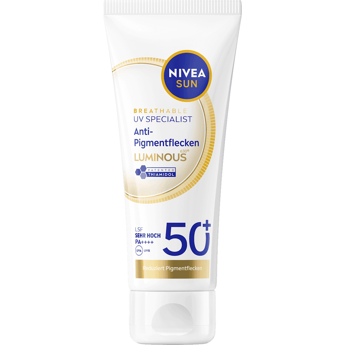 NIVEA SUN Fluid sun face Anti Pigmentflecken LSF 50+, 40 ml (NIVEA SUN Sonnenfluid Gesicht Anti Pigmentflecken LSF 50+, 40 ml) — authentic German product in Morocco