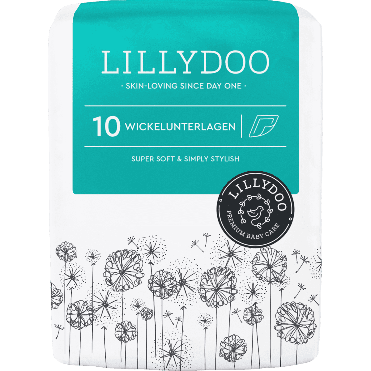 LILLYDOO Wickelunterlagen, 10 pièces — produit allemand authentique au Maroc