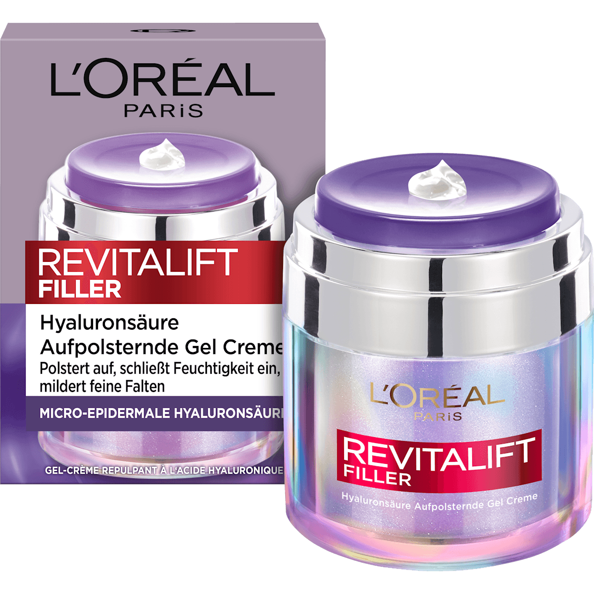 L'ORÉAL PARiS REVITALIFT Revitalift Filler face gel, 50 ml — authentic German product in Morocco