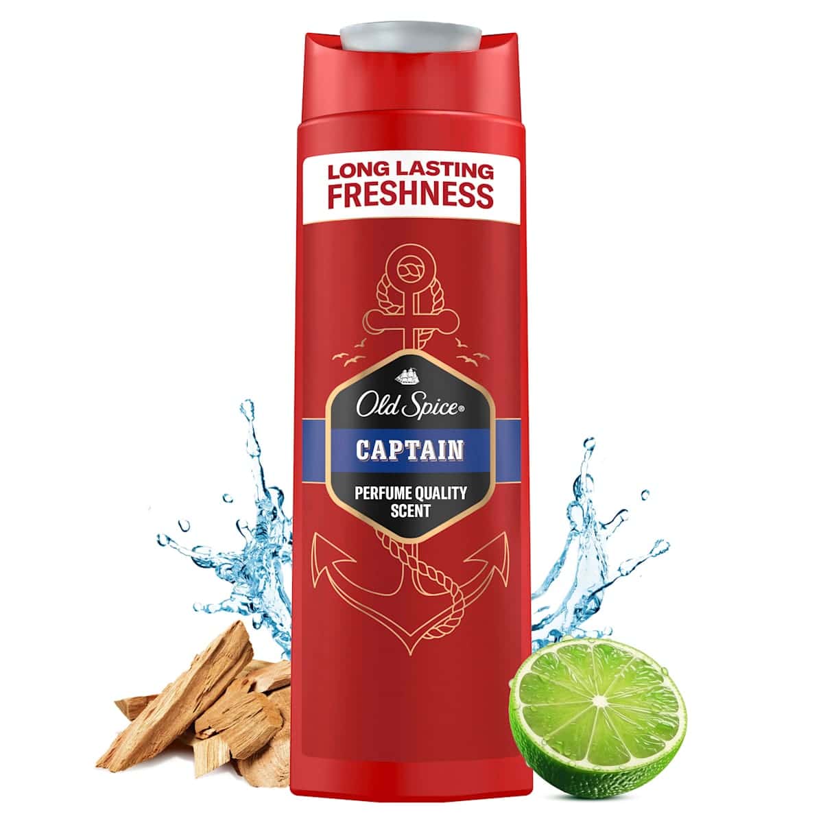 Old Spice shower gel Captain 3in1, 250 ml — authentic German product in Morocco