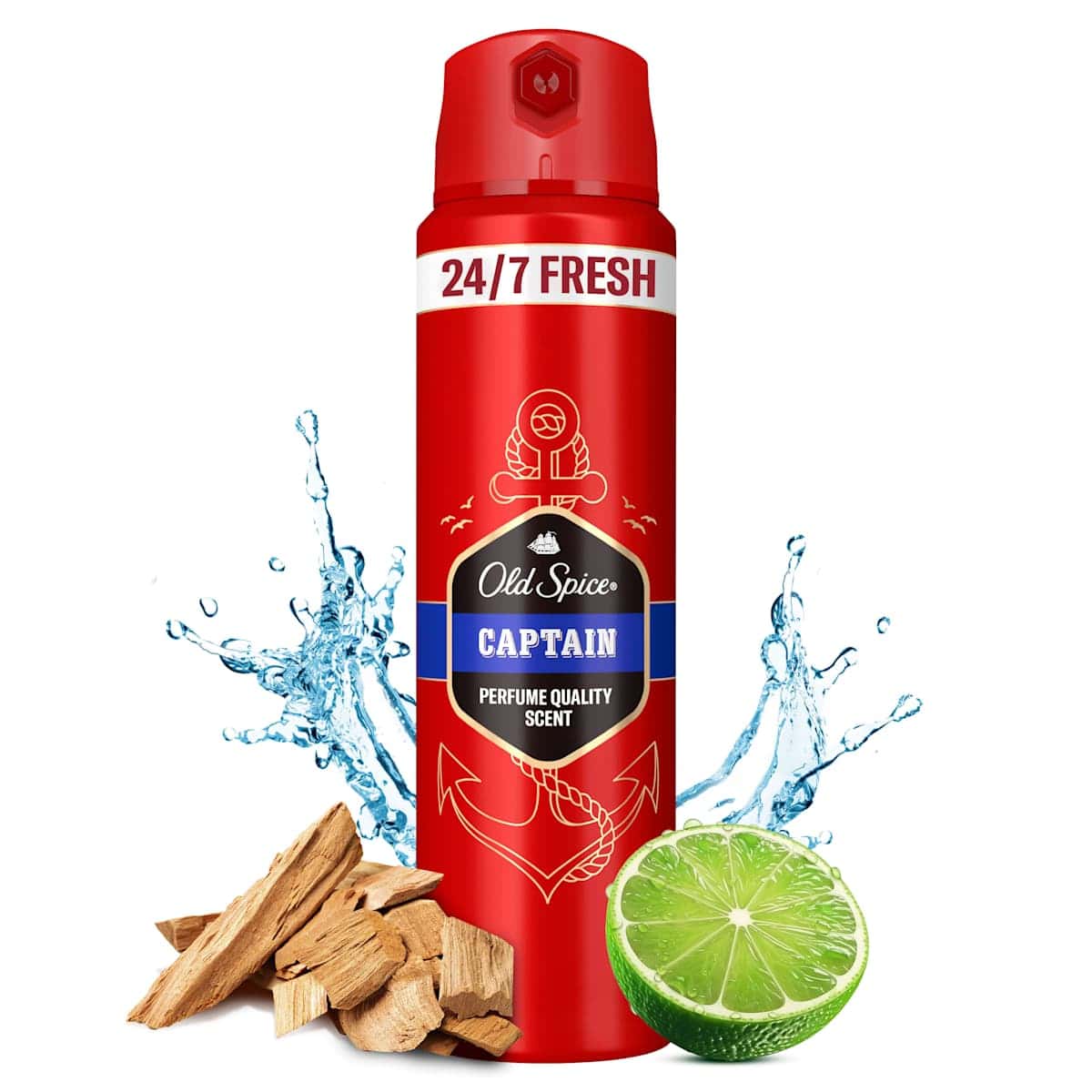 Old Spice Deodorant spray Captain, 150 ml — authentic German product in Morocco