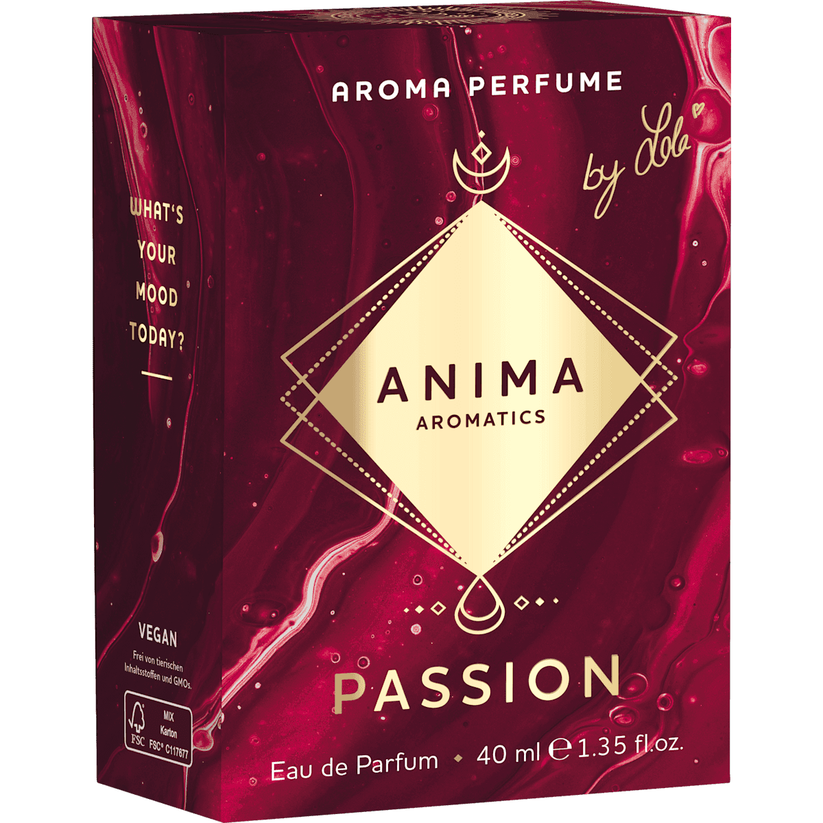 Anima Aromatics Passion by Lola Water Fragrance, 40 ml (Anima Aromatics Passion by Lola Eau de Parfum, 40 ml) — authentic German product in Morocco