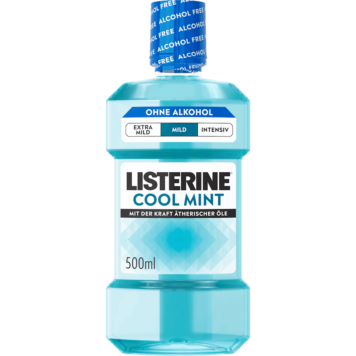 Listerine Bain de bouche Cool Mint milder goût, 500 ml — منتج ألماني أصلي في المغرب