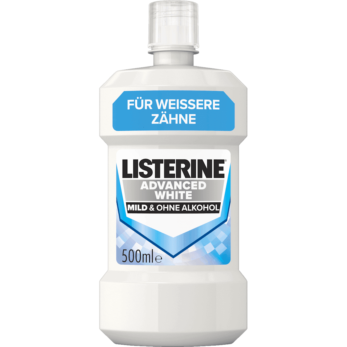 Listerine Bain de bouche Advanced White, 500 ml — منتج ألماني أصلي في المغرب