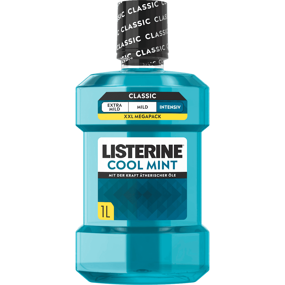 Listerine Bain de bouche Cool Mint XXL taille, 1.000 ml (Listerine Mundspülung Cool Mint XXL Größe, 1.000 ml) — produit allemand authentique au Maroc