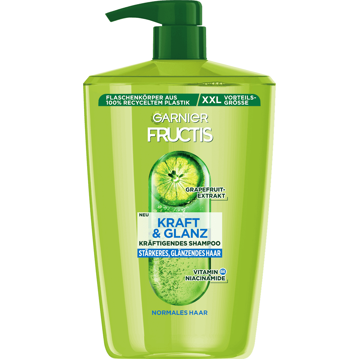 GARNIER FRUCTIS Shampooing Force & Brillance, 1.000 ml — منتج ألماني أصلي في المغرب