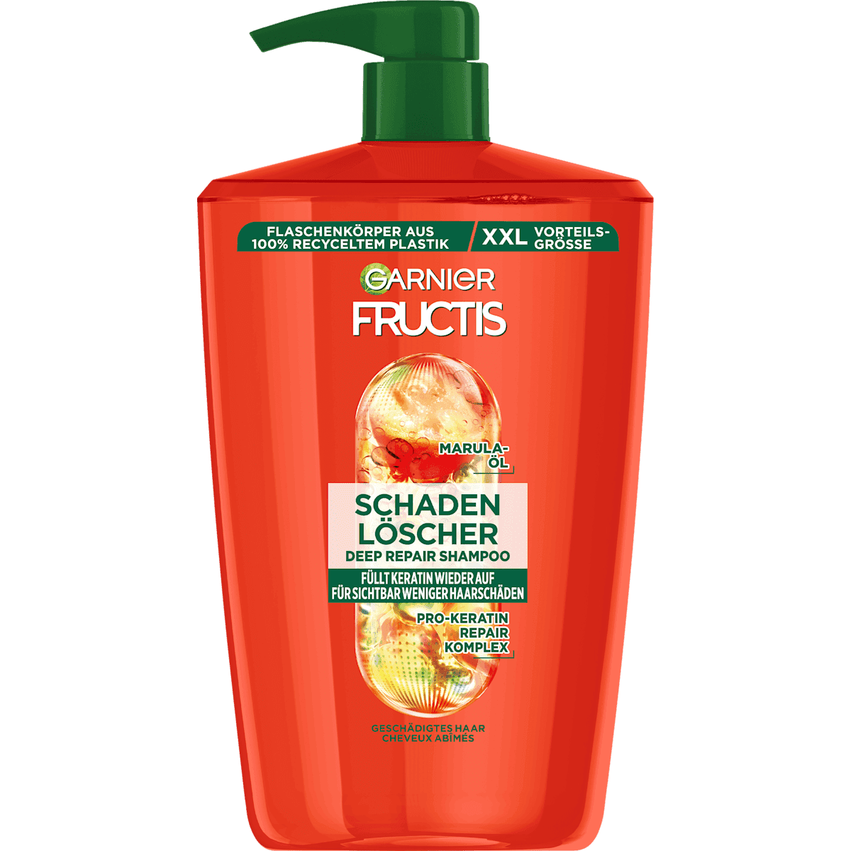 GARNIER FRUCTIS Shampooing anti-dommages Deep Repair, 1.000 ml — منتج ألماني أصلي في المغرب
