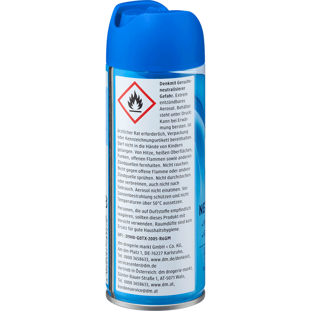 Denkmit Désodorisant Spray neutraliseur d'odeurs, 200 ml (Denkmit Lufterfrischer Spray Geruchsneutralisierer, 200 ml) — منتج ألماني أصلي في المغرب