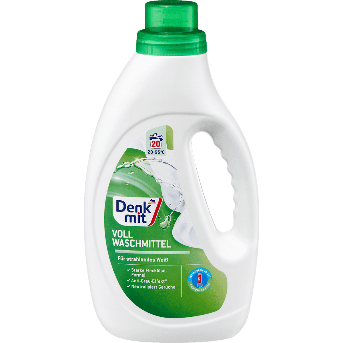 Denkmit Lessive universelle pour un blanc éclatant, 20 lavages — produit allemand authentique au Maroc