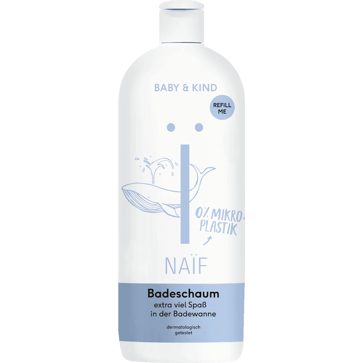NAIF Baby & Kids bubble bath, 350 ml — authentic German product in Morocco