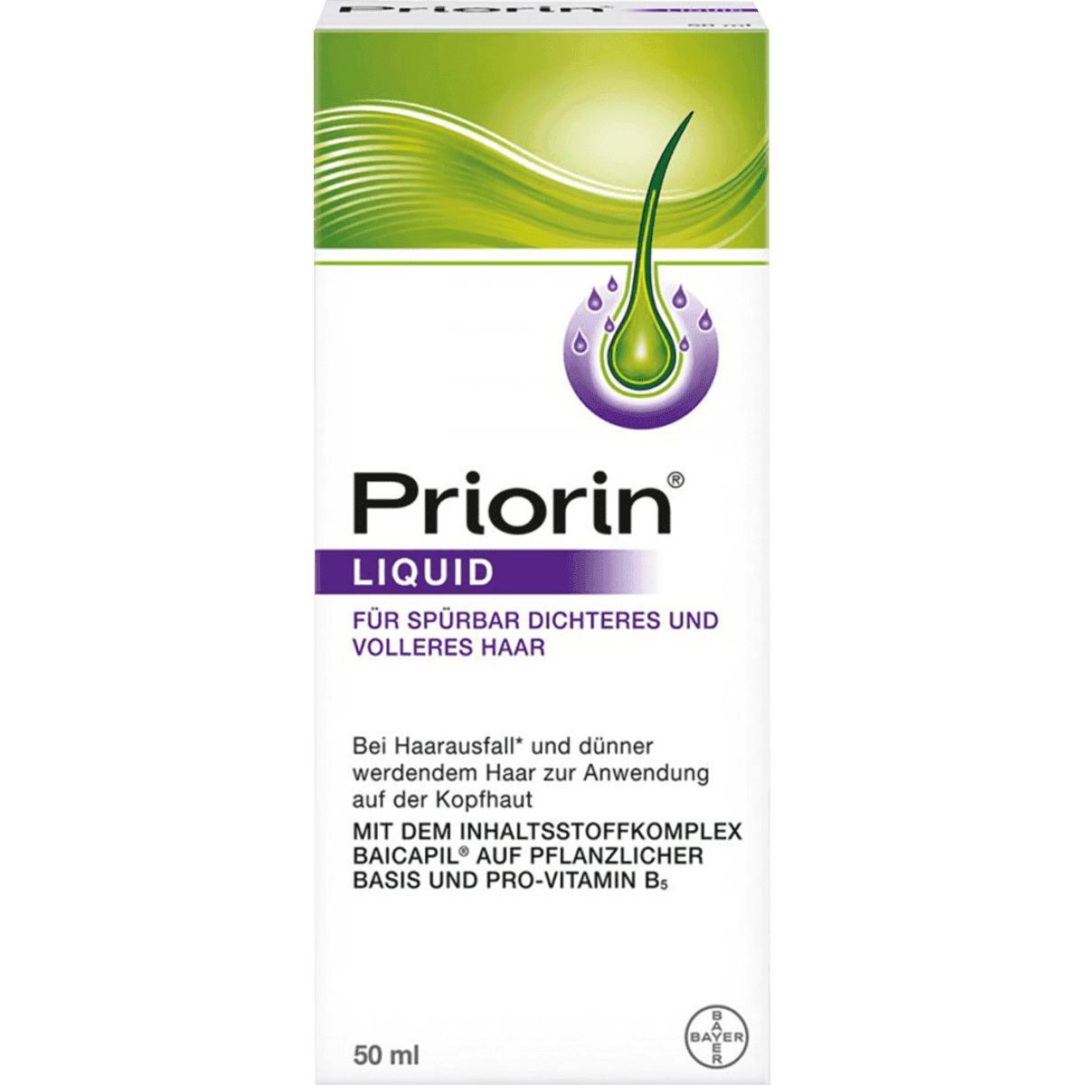Priorin Liquid Spray, 50 ml — produit allemand authentique au Maroc