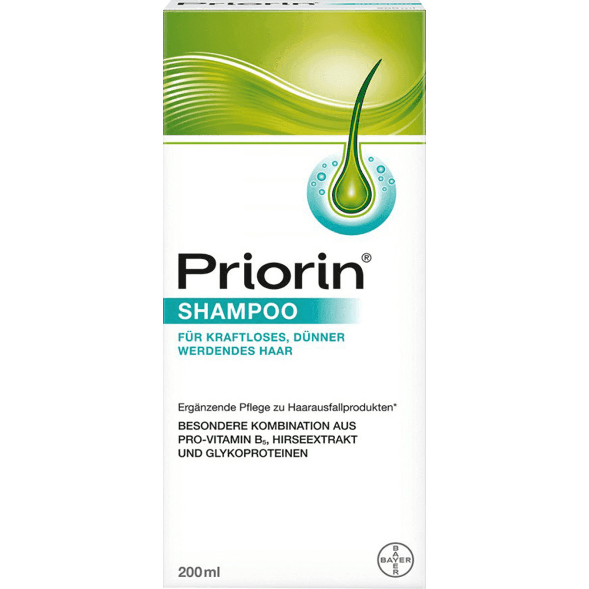 Priorin Shampooing, 200 ml (Priorin Shampoo, 200 ml) — produit allemand authentique au Maroc