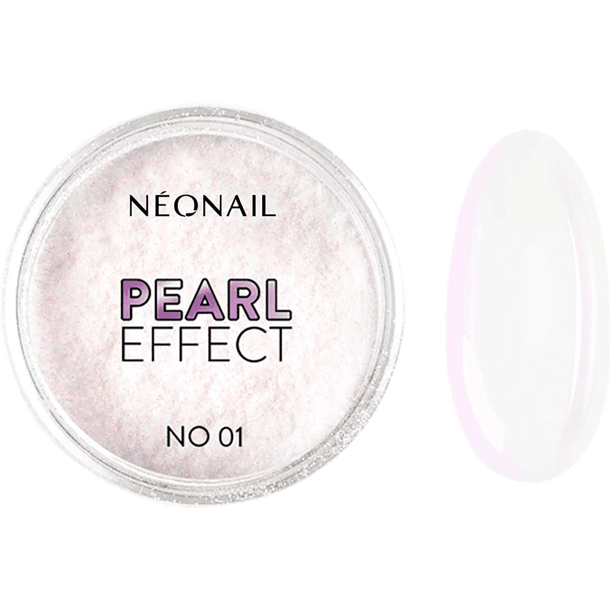 NÉONAIL Nail Art Powder 01 Pearl Effect, 2 g — produit allemand authentique au Maroc