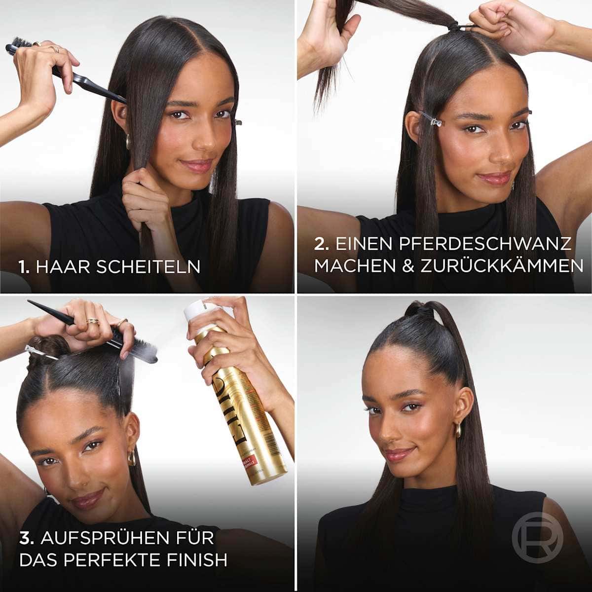 L'ORÉAL PARiS Elnett Laque Normaler Halt, 300 ml (L'ORÉAL PARiS Elnett Haarspray Normaler Halt, 300 ml) — produit allemand authentique au Maroc