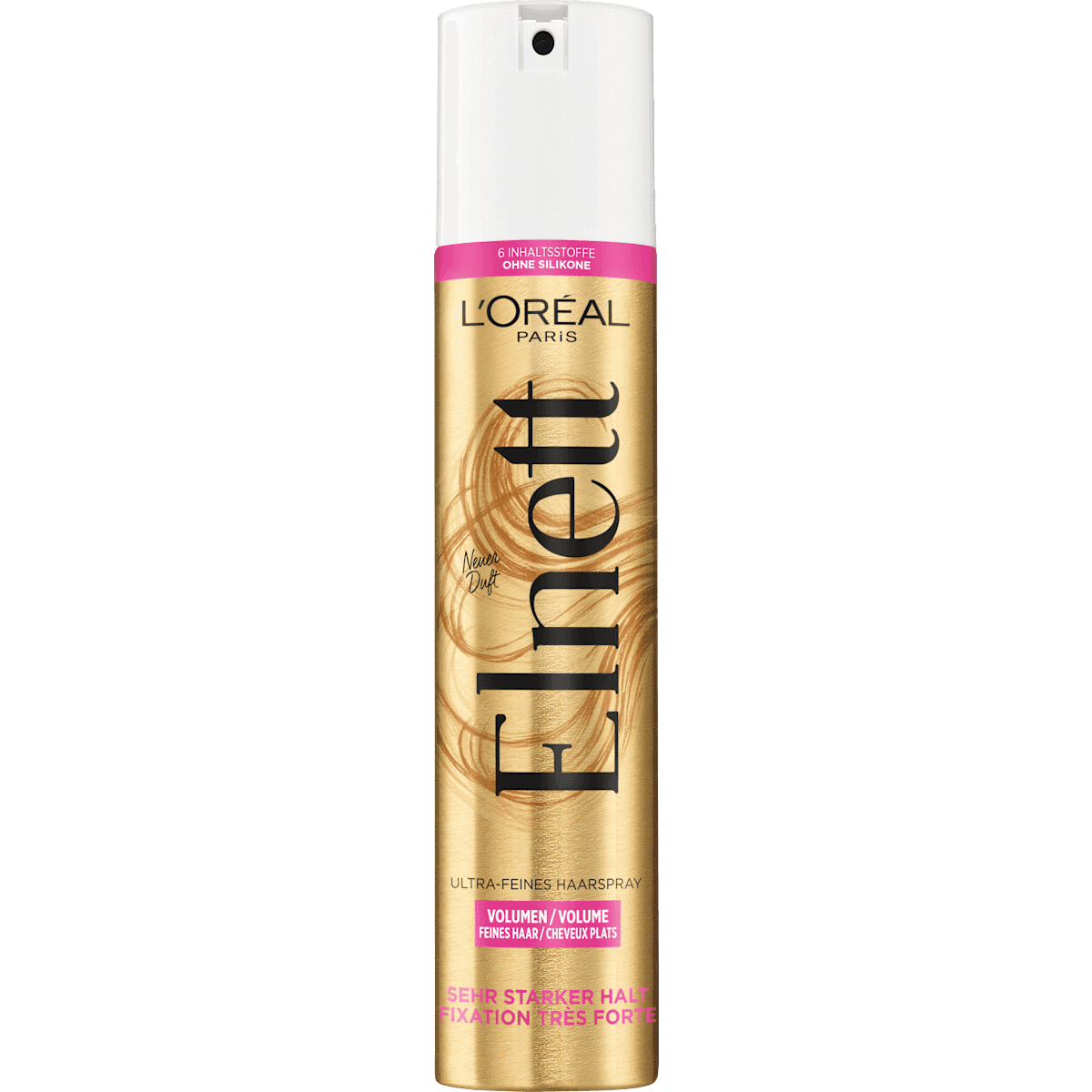 L'ORÉAL PARiS Elnett Laque Volumen, 300 ml — produit allemand authentique au Maroc