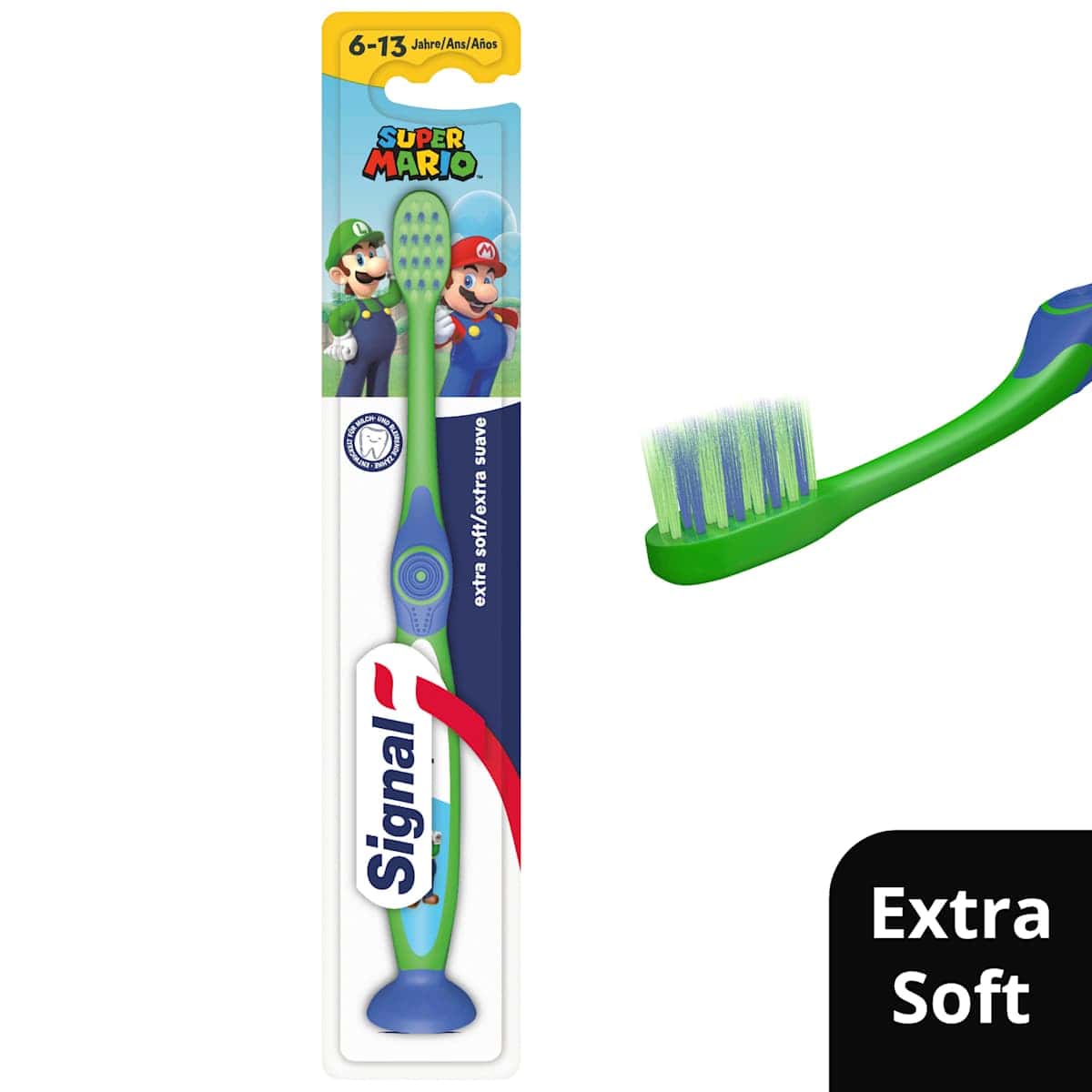 Signal Brosse à dents Enfant Junior 6-13 ans, 1 pièce (Signal Zahnbürste Kinder Junior 6-13 Jahren, 1 St) — produit allemand authentique au Maroc