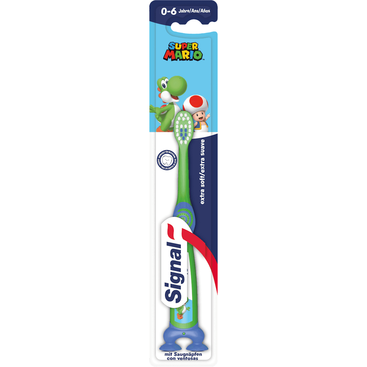 Signal toothbrush Child ultra soft, 0-6 years, 1 pc (Signal Zahnbürste Kinder ultra soft, 0-6 Jahren, 1 St) — authentic German product in Morocco