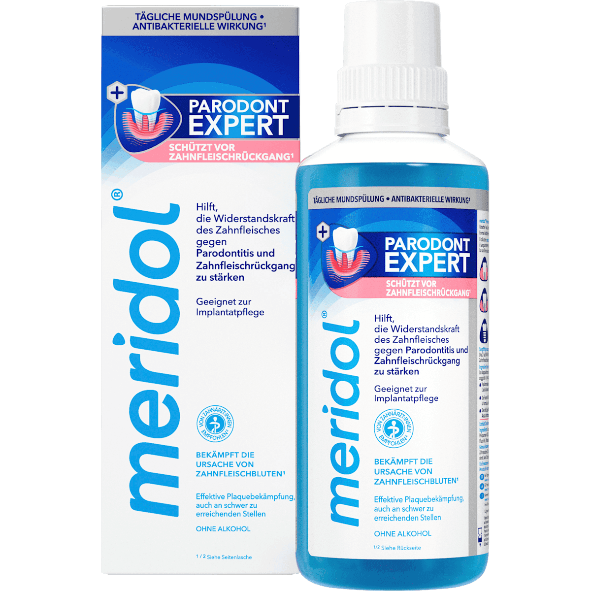 meridol Bain de bouche Parodont Expert, 400 ml — منتج ألماني أصلي في المغرب