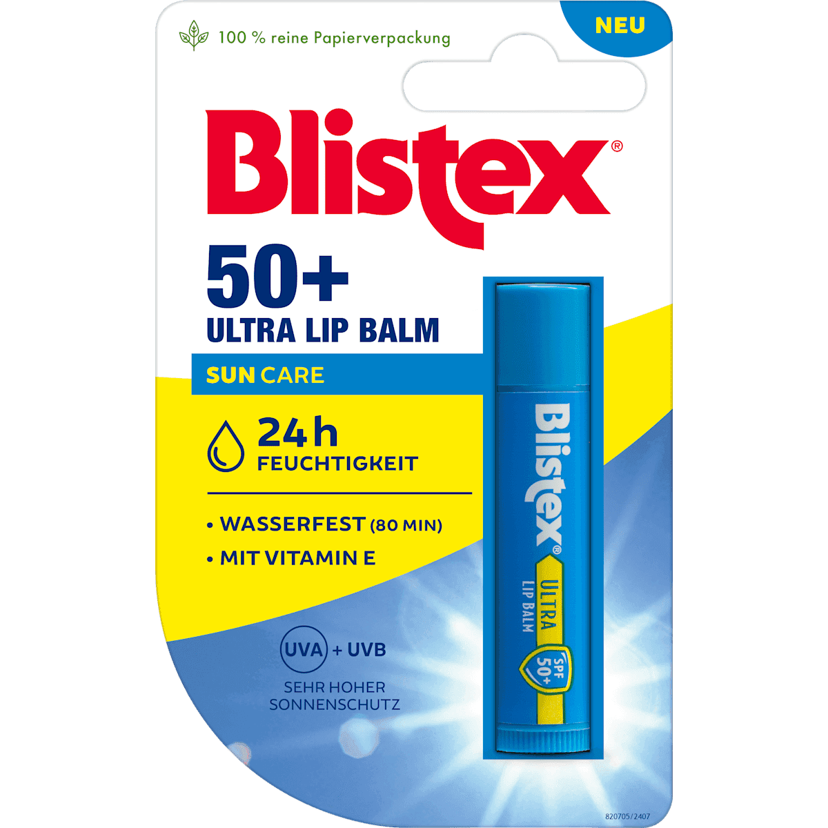 Blistex Soin des lèvres sun protect, LSF 50+, 4,25 g — منتج ألماني أصلي في المغرب