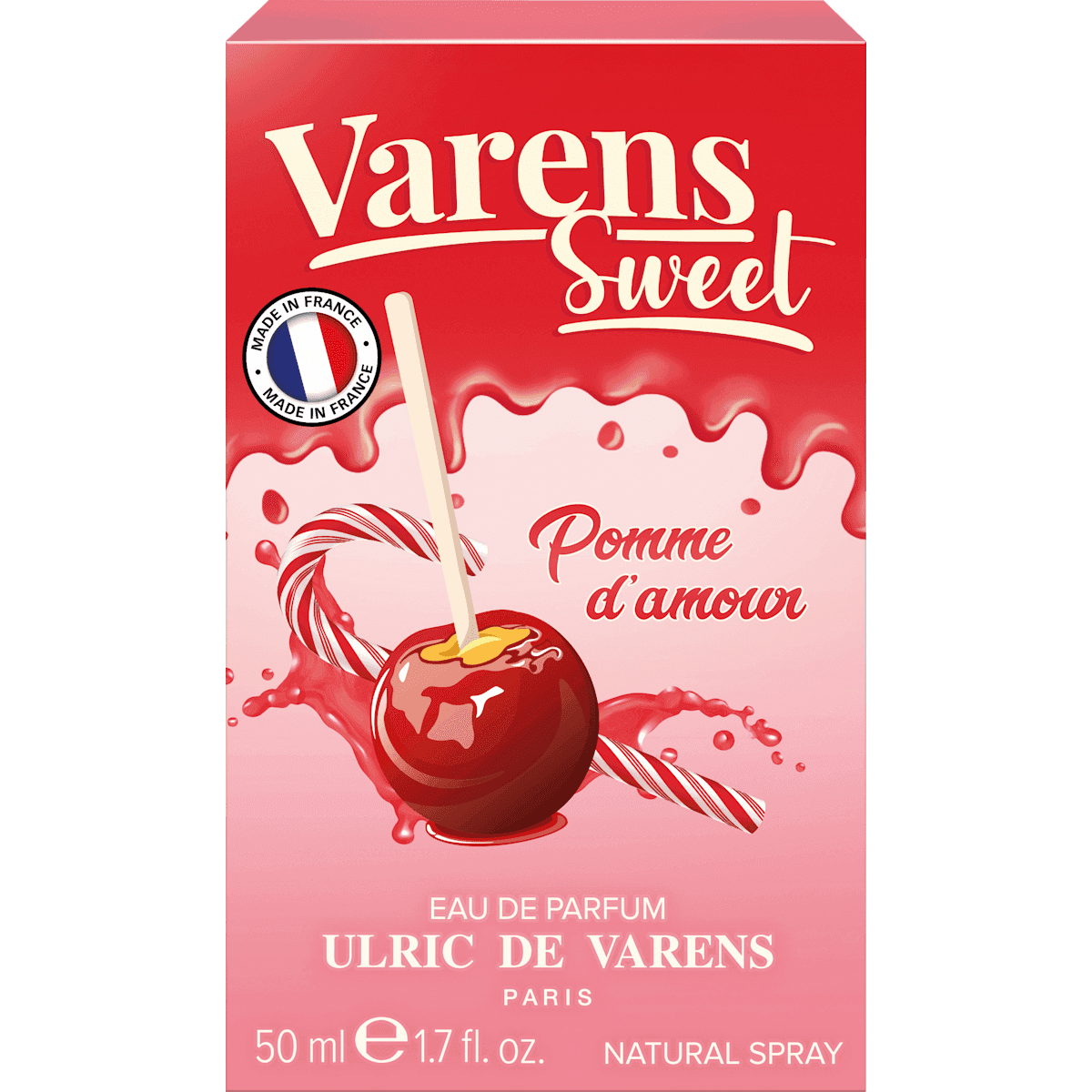 ULRIC DE VARENS Sweet Pomme d'Amour Eau de Parfum, 50 ml — produit allemand authentique au Maroc