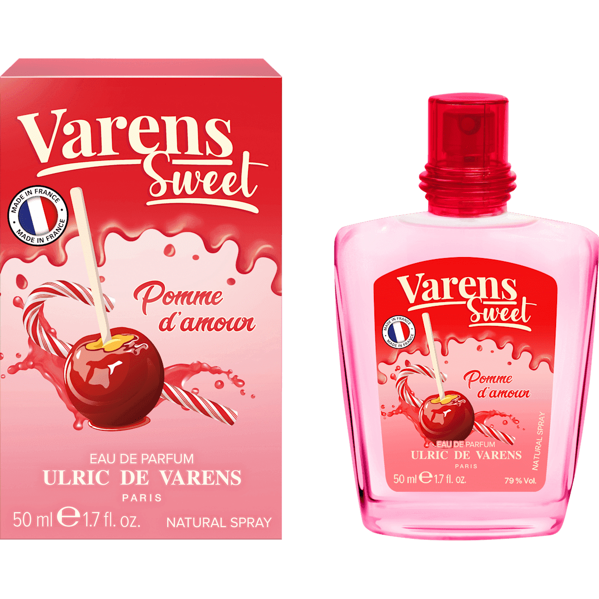 ULRIC DE VARENS Sweet Pomme d'Amour Eau de Parfum, 50 ml — produit allemand authentique au Maroc
