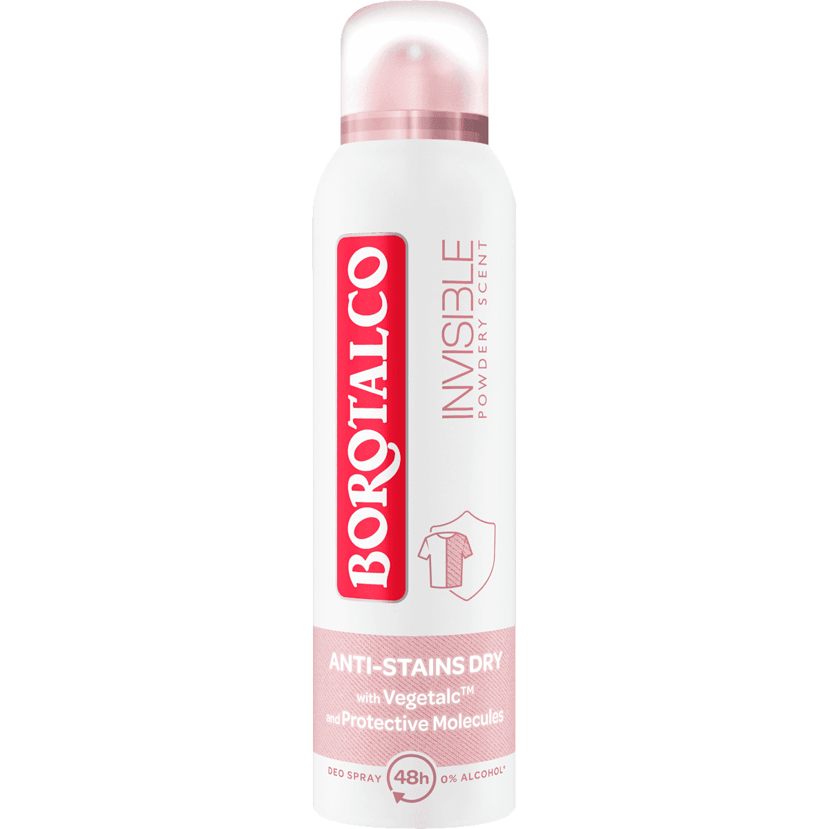 Borotalco anti-transpirant Déodorant spray Invisible Powdery Scent, 150 ml — منتج ألماني أصلي في المغرب