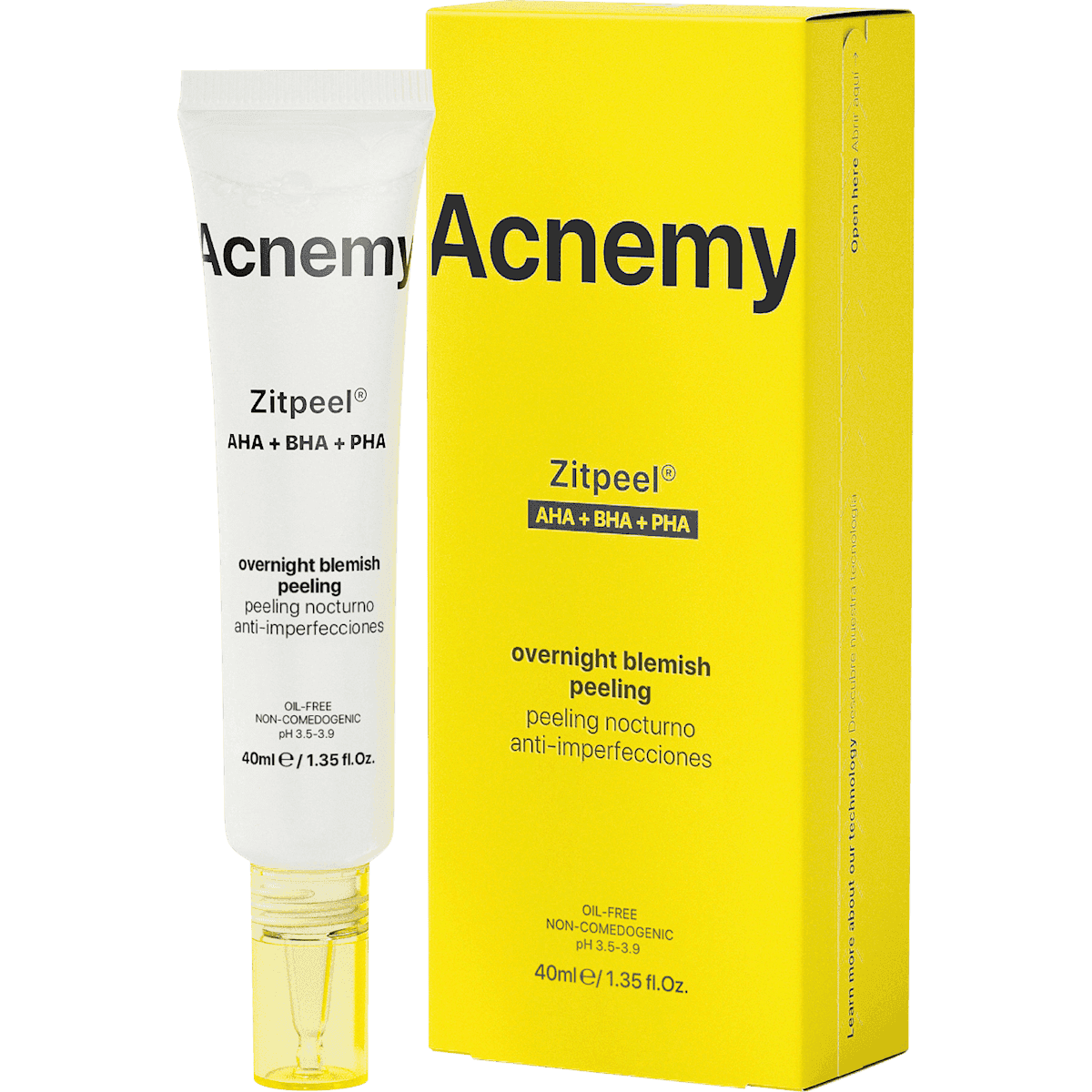 Acnemy anti-boutons Soft Gommage Zitpeel, 40 ml — produit allemand authentique au Maroc