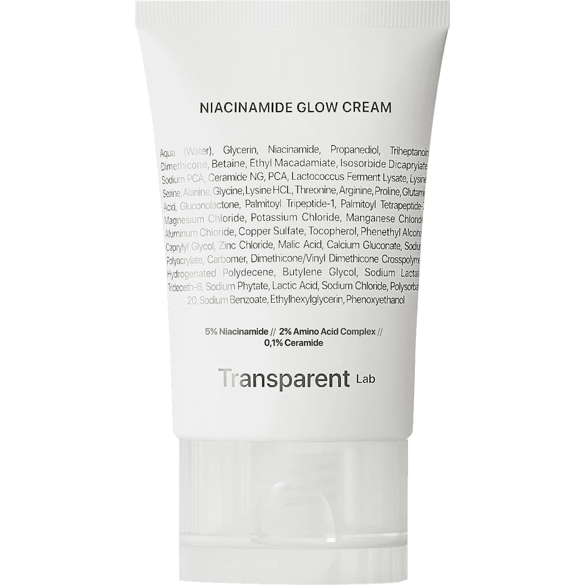 Transparent Lab crème visage Glow Niacinamide, 50 ml (Transparent Lab Gesichtscreme Glow Niacinamide, 50 ml) — منتج ألماني أصلي في المغرب