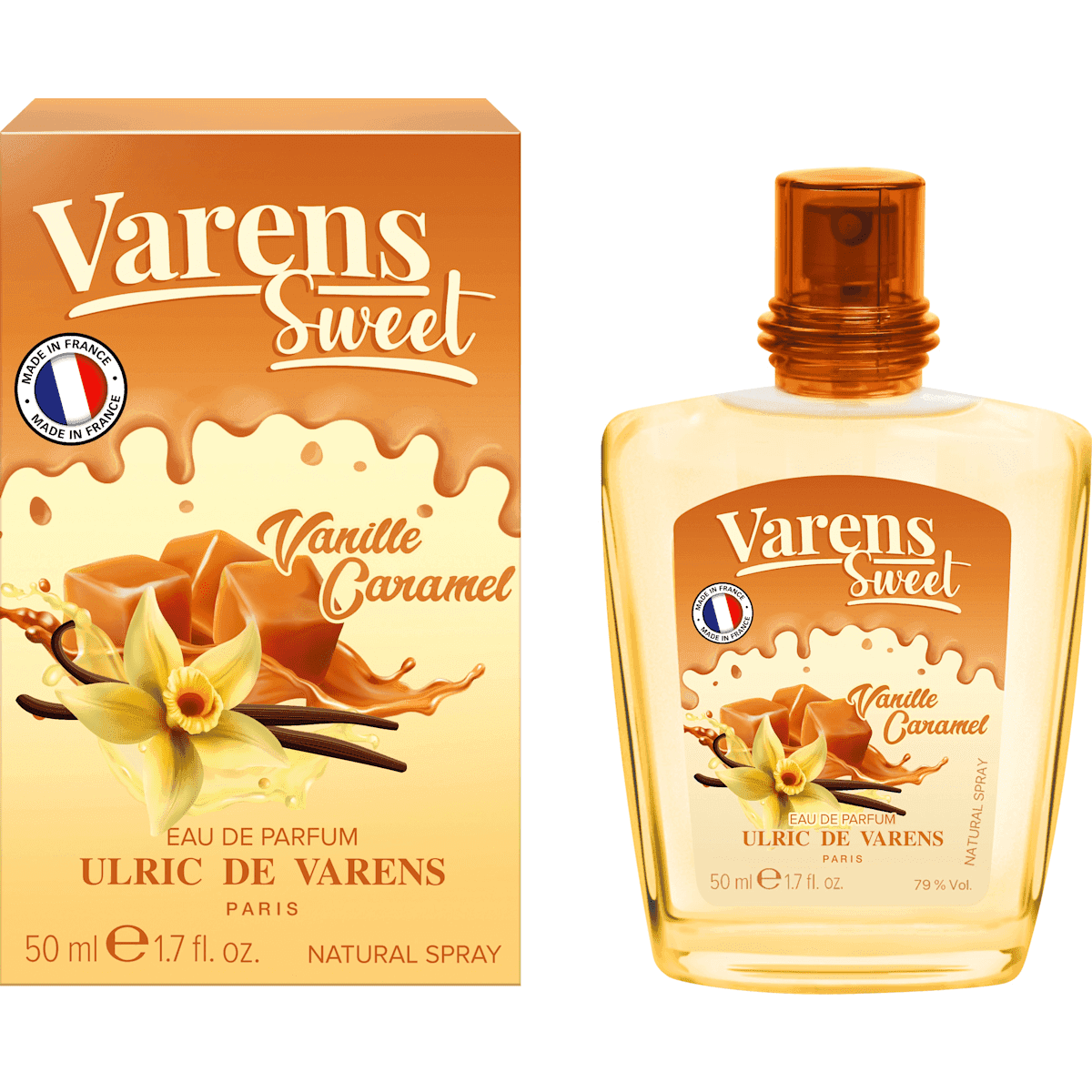 ULRIC DE VARENS Sweet vanille Caramel Eau de Parfum, 50 ml — منتج ألماني أصلي في المغرب