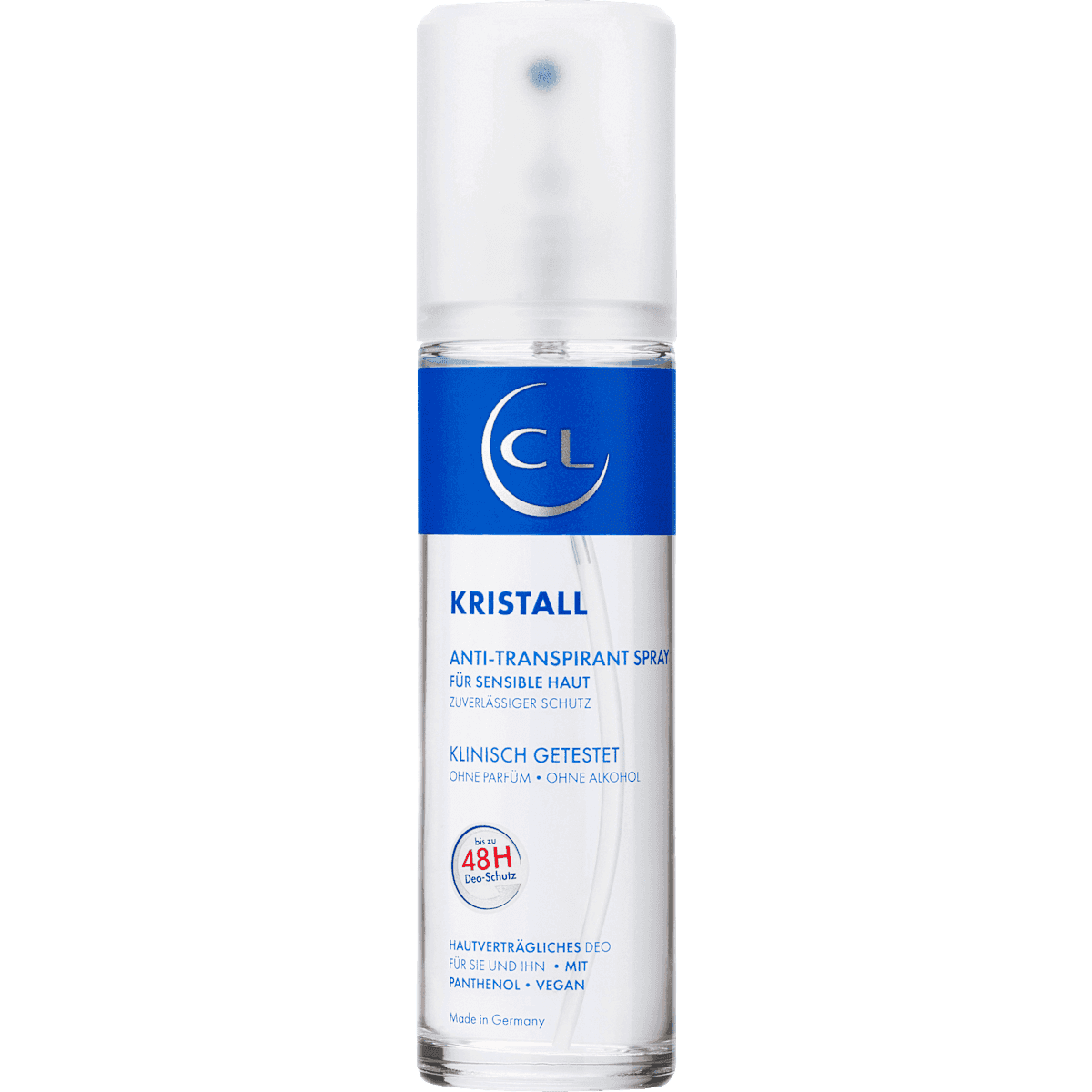 CL anti-transpirant Vaporisateur déodorant Kristall, 75 ml — منتج ألماني أصلي في المغرب