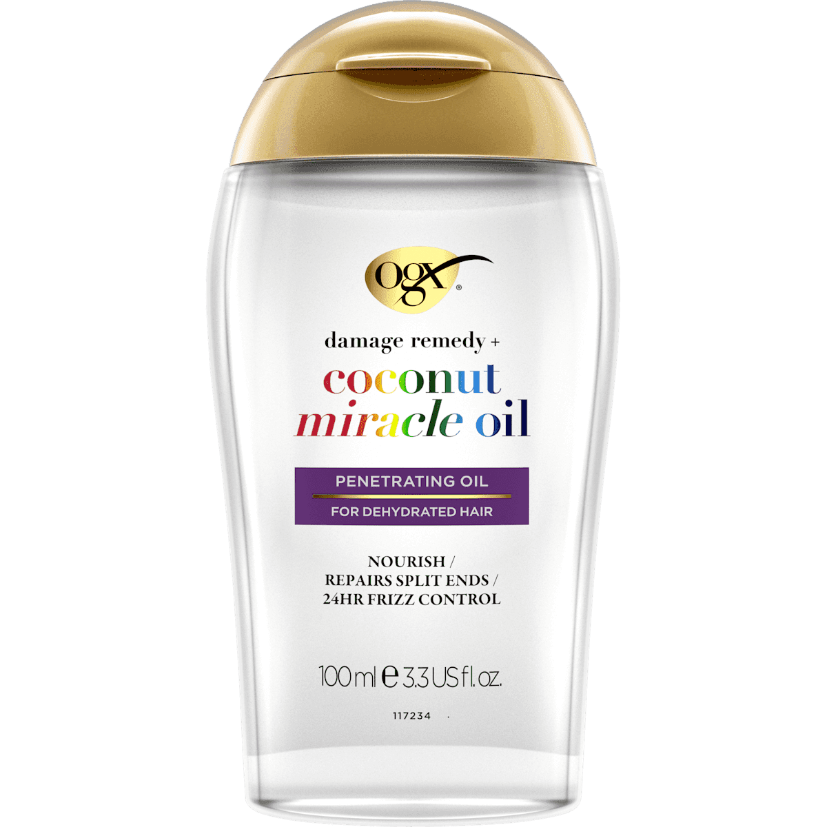 OGX Oil hair Coconut Miracle Oil, 100 ml — authentic German product in Morocco