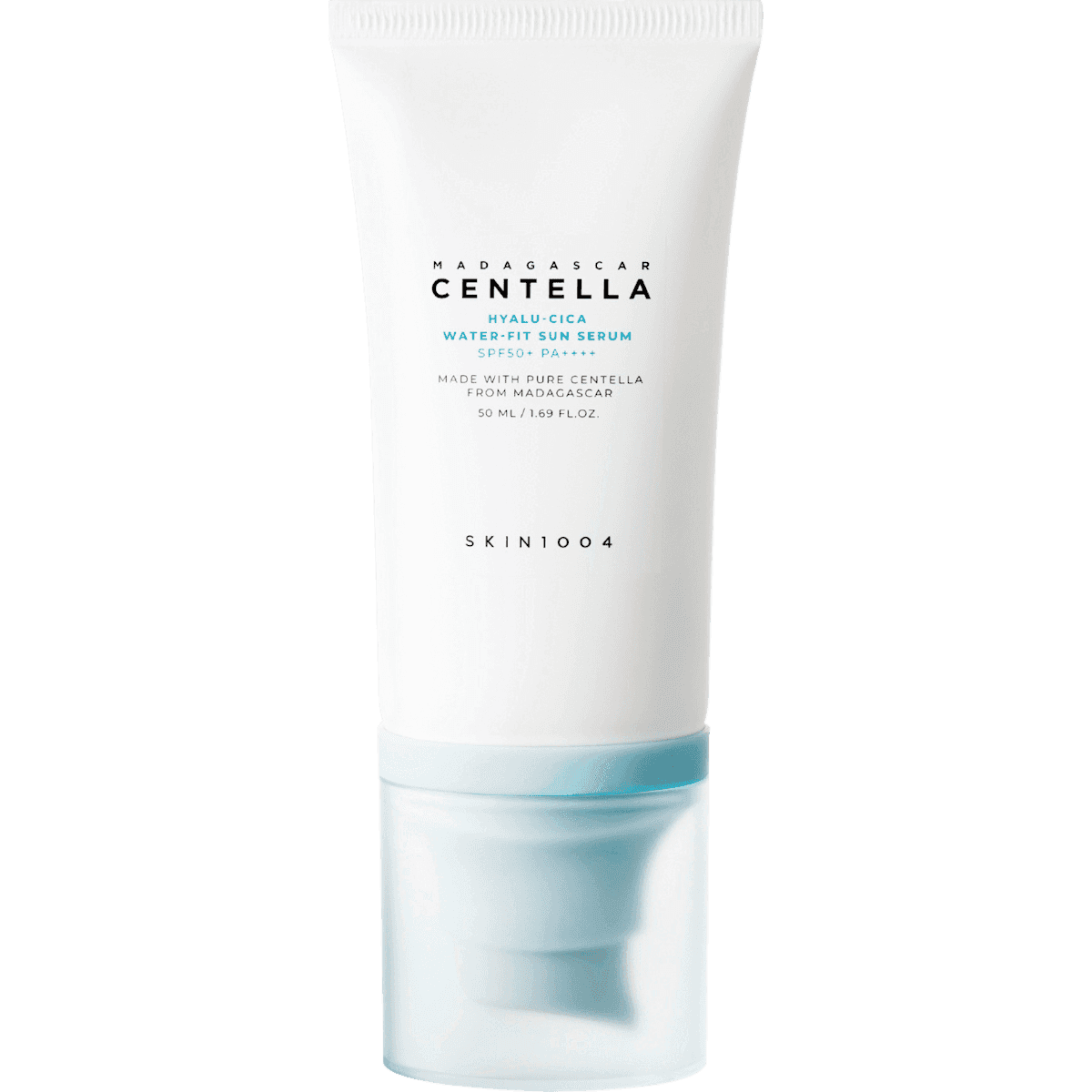 SKIN1004 Sérum visage Sun Madagascar Centella Hyalu-Cica Water-Fit LSF 50+, 50 ml — produit allemand authentique au Maroc