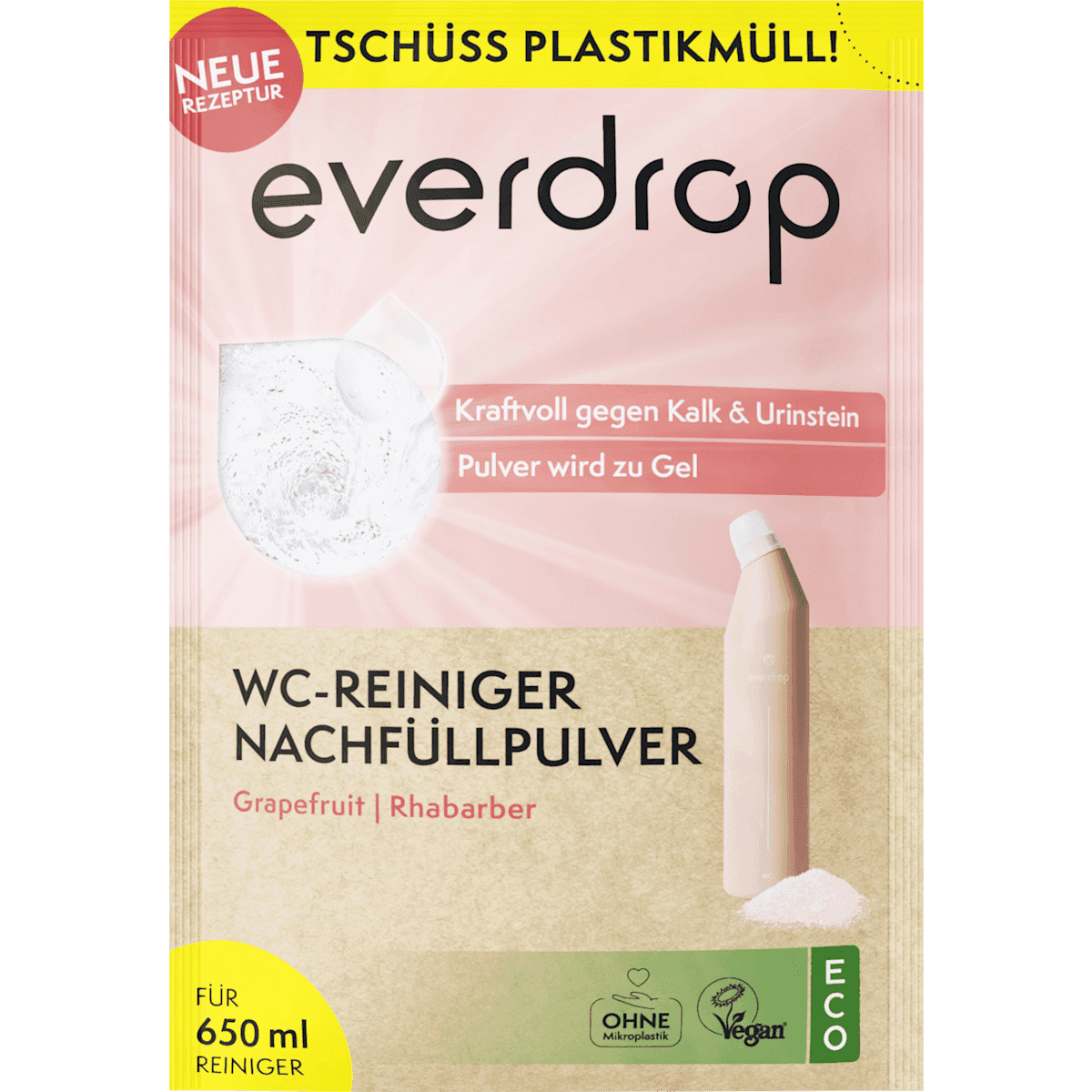 everdrop Nettoyant WC recharge pour 650ml, 35 g — منتج ألماني أصلي في المغرب